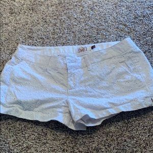 White shorts